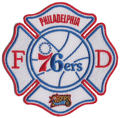 Philadelphia 76ers Fire Patch NEW