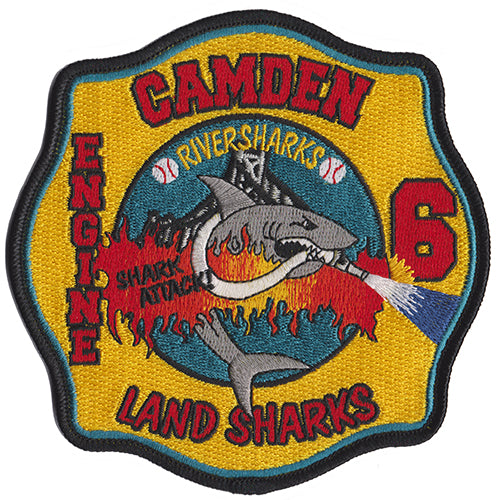Camden, NJ Engine 6 Shark Attack  Patch