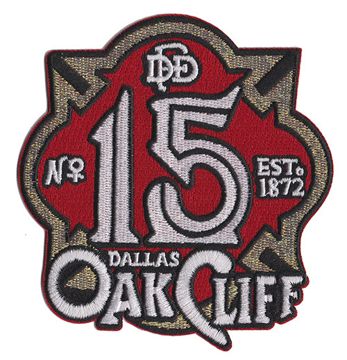 Dallas Engine 15 Oak Cliff Est. 1872 Fire Patch