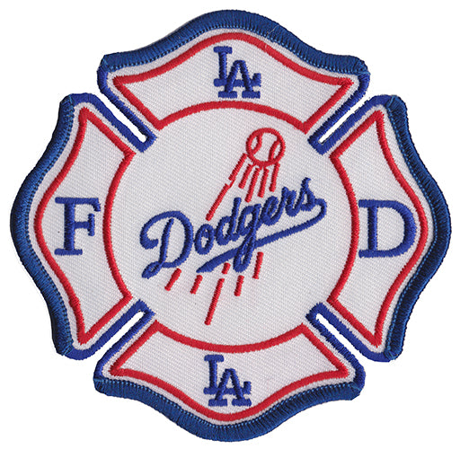 Los Angeles Fire Dodgers Patch NEW