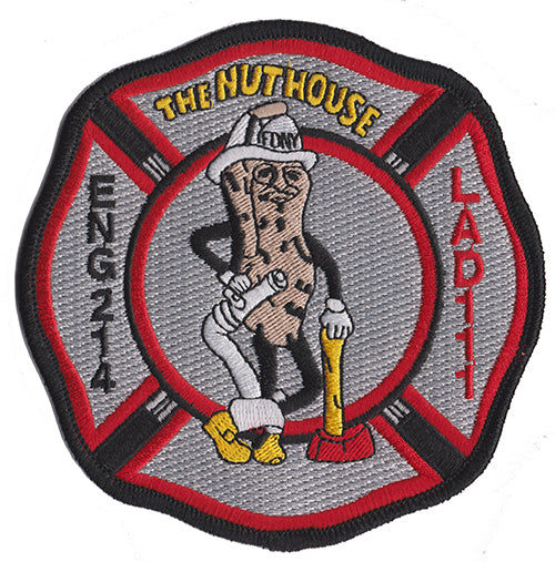 New York City Engine 214 Tower Ladder 111 The Nut House Fire Patch