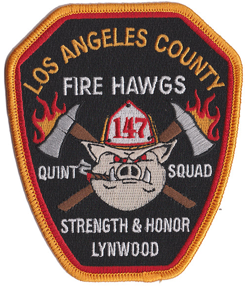 LA County Station 147 Strength & Honor Fire Patch