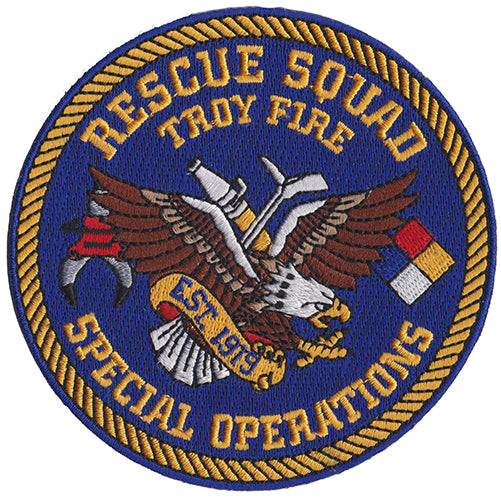 Troy, NY Special Operations Rescue Squad Fire Patch