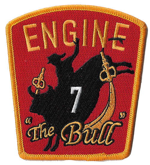 Boston Engine 7 "The Bull" Fire Patch