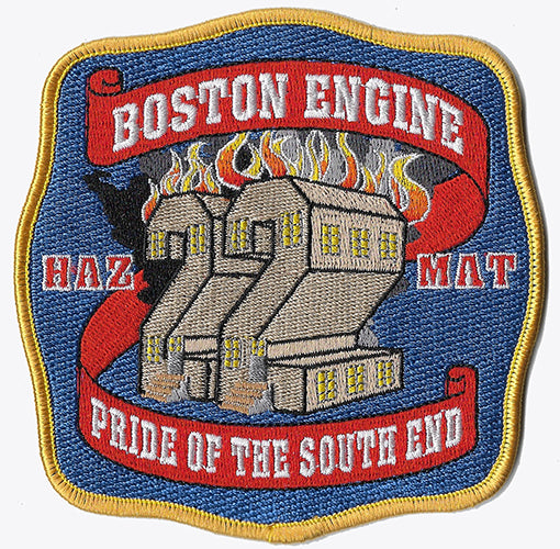 Boston Engine 22 Pride of the Southend Haz Mat Fire Patch