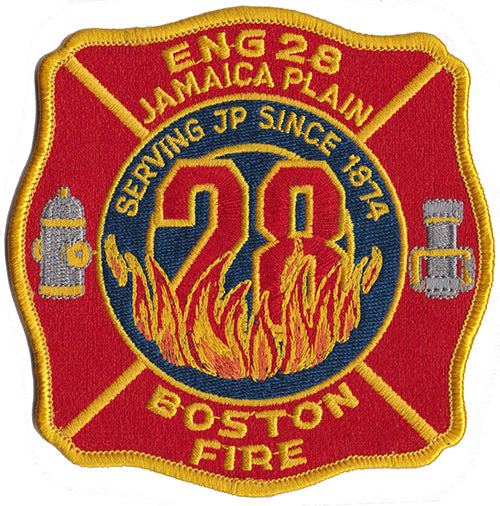 Boston Engine 28 Jamaica Plain Fire Patch