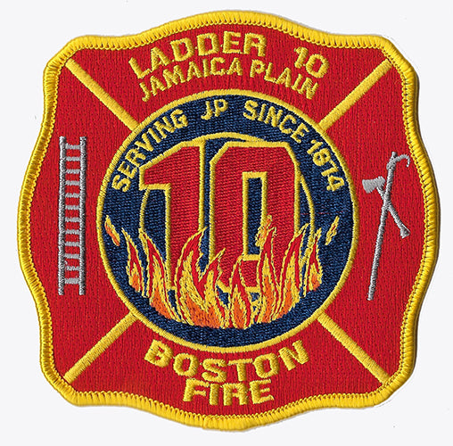 Boston Ladder 10 Jamaica Plain Fire Patch