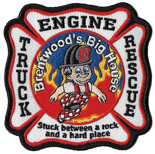 Brentwood, MD Station 55 "Brentwood's Big House" Patch