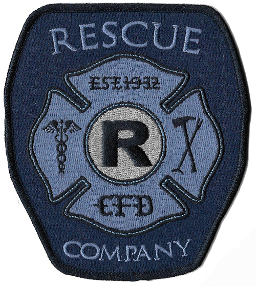 Cambridge, MA Rescue Fire Patch