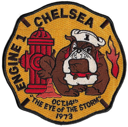 Chelsea, MA Engine 1 Eye of the Storm Fire Patch