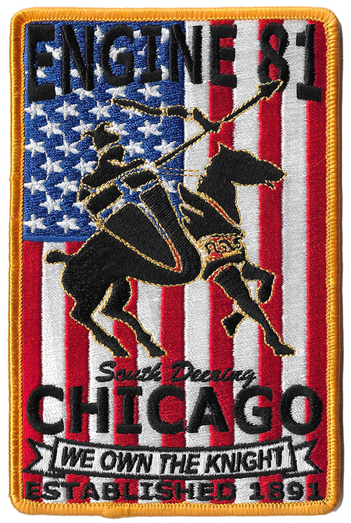 Chicago Engine 81 We Own The Knight Fire Patch