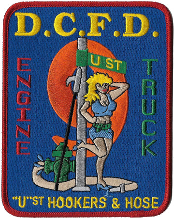 DCFD Engine 9 Truck 9 U St. Hookers & Hose Fire Patch