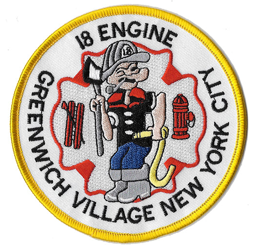 New York City Engine 18 Vintage Fire Patch