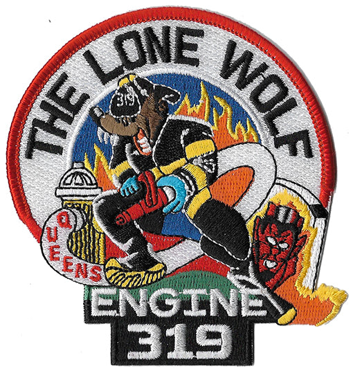 New York City Engine 319 The Lone Wolf Patch