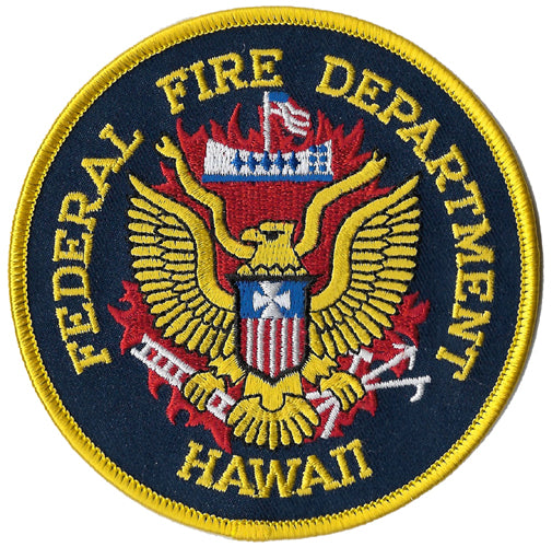 Hawaii Federal Fire Dept. Patch