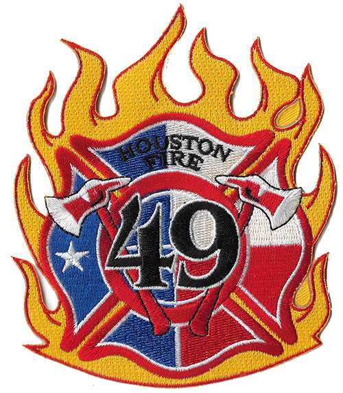 Houston Engine 49 Fire Patch