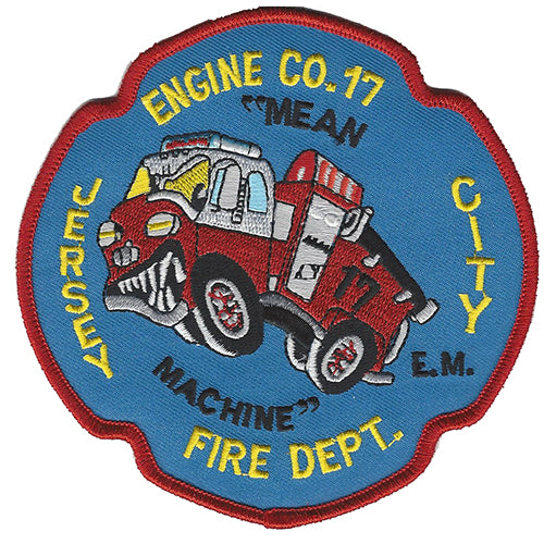 Jersey City Engine 17 Mean Machine Fire Patch
