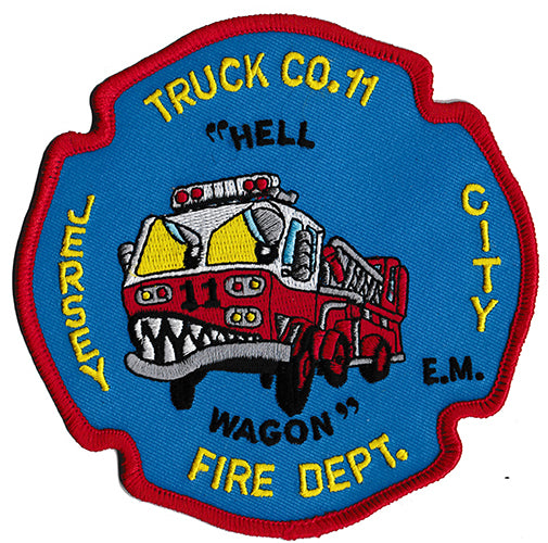 Jersey City Truck 11 Hell Wagon Fire Patch