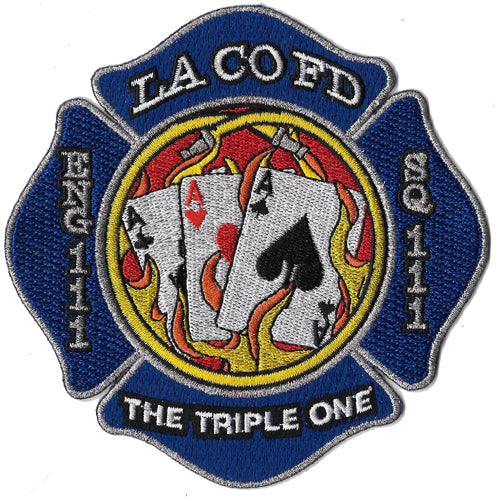 LA County Station 111 The Triple One Fire Patch
