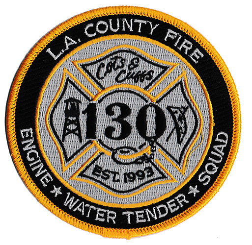 LA County Station 130 Cats and Cuffs NEW Fire Patch