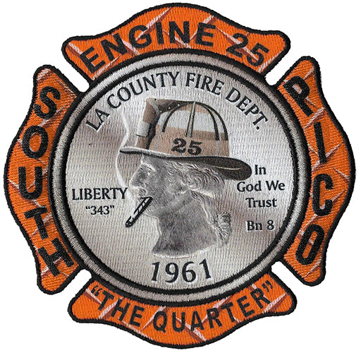 LA County Station 25 South Pico The Quarter Fire Patch