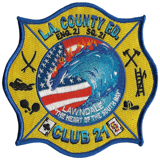 LA County Station 21 - Club 21 Lawndale Fire Patch