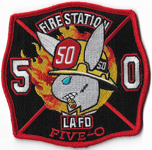 LAFD Station 50 Playboy Bunny NEW Design Fire Patch