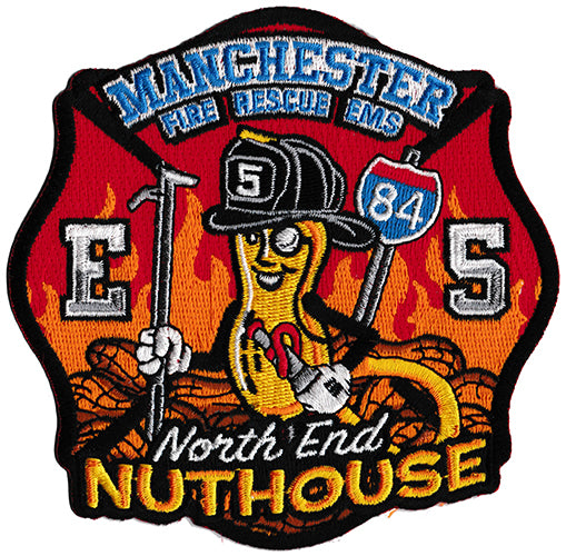 Manchester, CT  Engine 5 North End Nuthouse Fire Patch