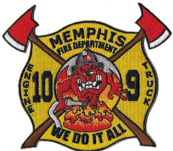Memphis Engine 10 Truck 9 We Do It ALL Fire Patch