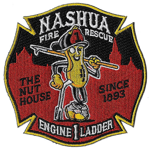 Nashua Engine 1 The Nut House Fire Patch