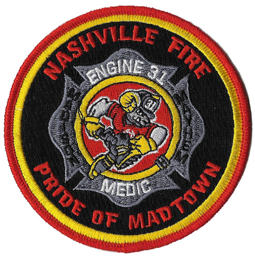 Nashville Station 31 Pride of Madtown Fire Patch