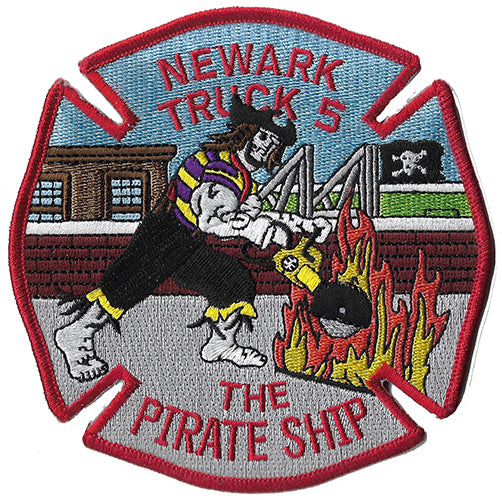 Newark Truck 5 The Pirate Ship Fire Patch