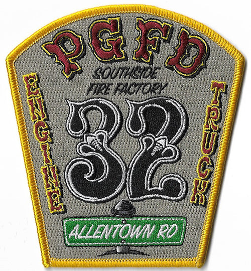 Prince George, MD Station 32 Southside Fire Factory NEW Patch