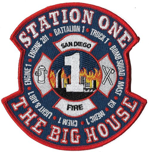 San Diego Station 1 The Big House Fire Patch