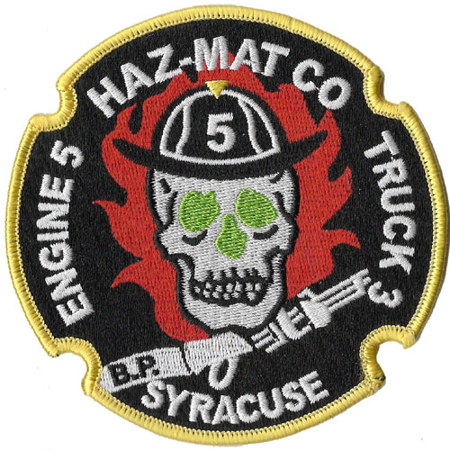 Syracuse, NY Engine 5 Truck 3 Haz Mat Patch