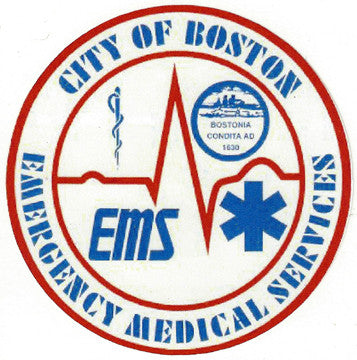 Boston EMS 4" Vinyl Decal