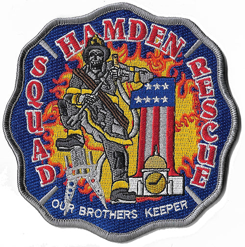 Hamden, CT Rescue 1 Squad 1 Our Brothers Keeper Fire Patch