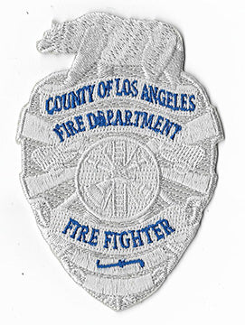 LA County Fire Shield NEW Patch