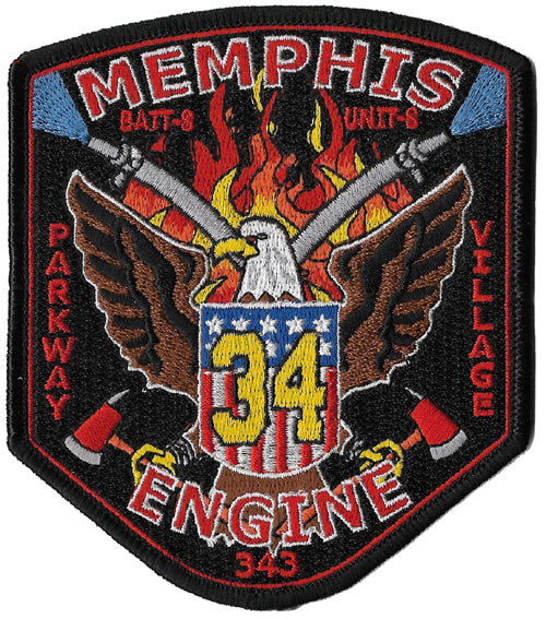 Memphis Station 34 Parkway Village Fire Patch