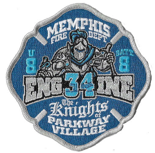 Memphis Engine 34 Knights of Parkway Village Patch