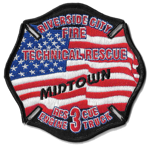 Riverside City, CA Technical Operations Fire Patch