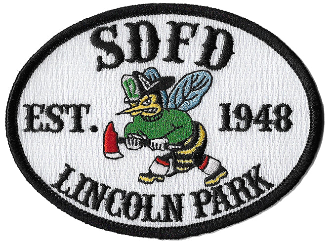 San Diego "Lincoln Park" Station 12 "Oval"  Patch