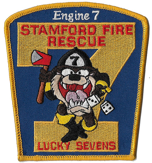 Stamford, CT Engine 7 "Lucky Sevens" Patch