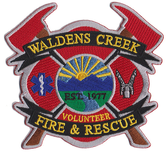 Waldens Creek, TN Fire & Rescue NEW Patch