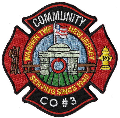 Warren Township, NJ Fire Company 3 Patch