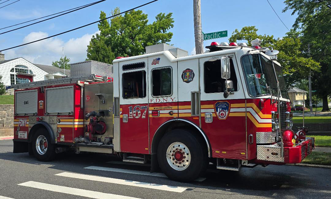 FDNY Engine 167 Fire Photo Print