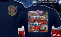 Load image into Gallery viewer, Philadelphia Engine 68 Tower Ladder 13 Cukoo&#39;s Nest Fire Tee
