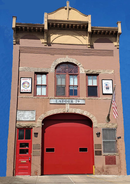 Fdny Tower Ladder 79 Fire Photo Print 