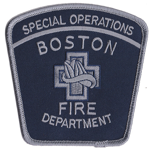 Boston Special Operations Navy Rescue Fire Patch