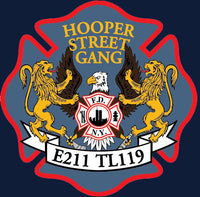 Load image into Gallery viewer, FDNY E-211 TL- 119 Hooper St. Brooklyn Fire Tee
